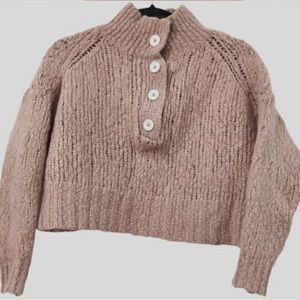 Everlane Lofty Knit Wool & Alpaca Henley